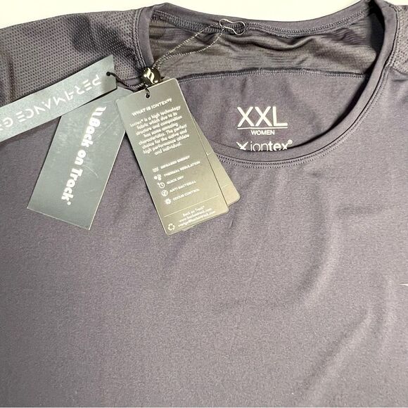 NWT Back On Track Ophelia P4G Activewear T-Shirt Equestrian Golf Performance XXL - Picture 11 of 12